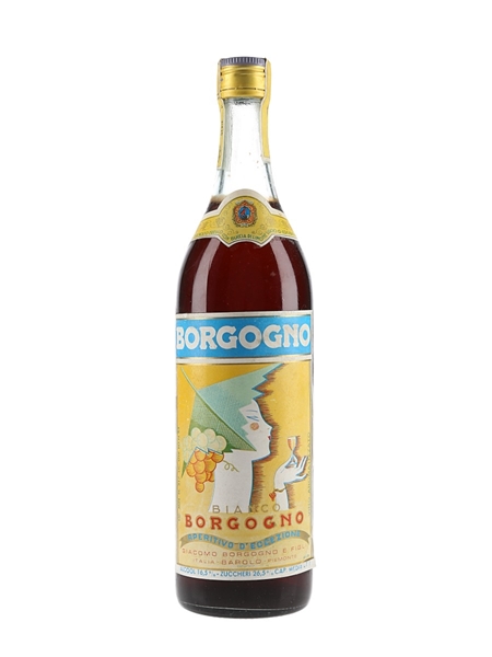 Borgogno Vino Bianco Aromatizzato Bottled 1970s-1980s 100cl / 16.5%