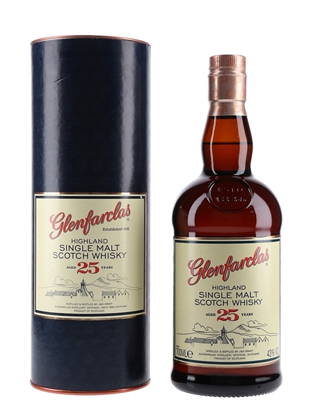 Glenfarclas 25 Year Old Bottled 2009 70cl / 43%