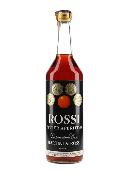 Rossi Bitter Aperitivo Bottled 1960s 100cl / 25%