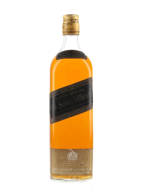 Johnnie Walker Black Label Bottled 1970s 75.7cl / 40%