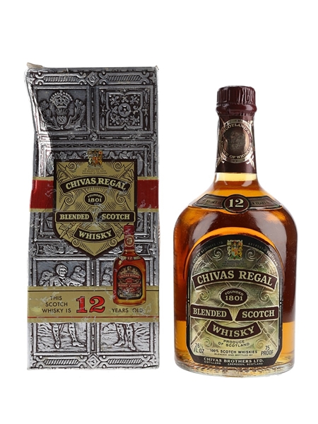 Chivas Regal 12 Year Old Bottled 1980s 75.7cl / 43%