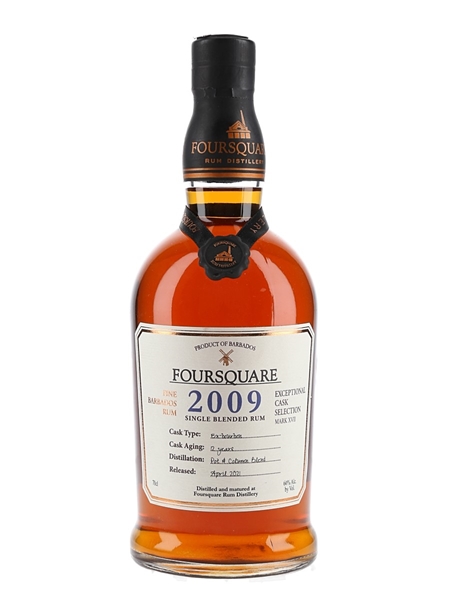 Foursquare 2009 12 Year Old Single Blended Rum Bottled 2021 - Exceptional Cask Selection Mark XVII 70cl / 60%