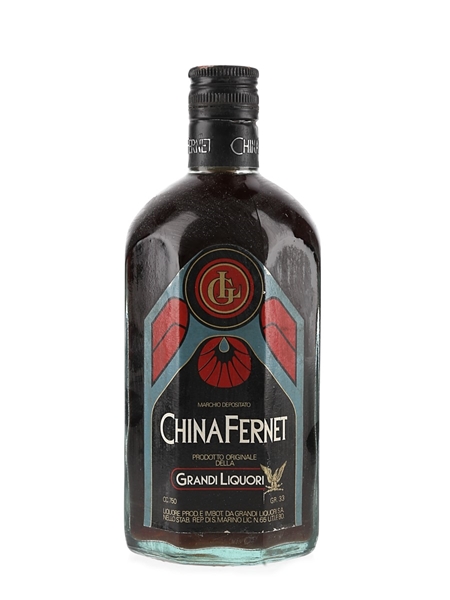 Grandi Liquori China Fernet Bottled 1980s 75cl / 33%