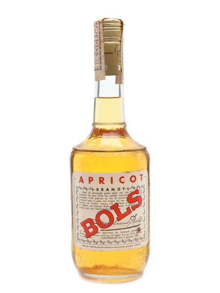 Bols Apricot Brandy Liqueur Bottled 1970s 75cl / 24%