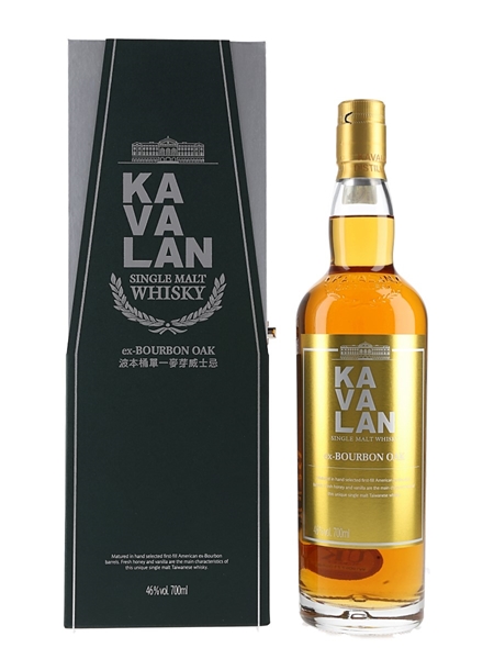 Kavalan Ex-Bourbon Oak Bottled 2022 70cl / 46%