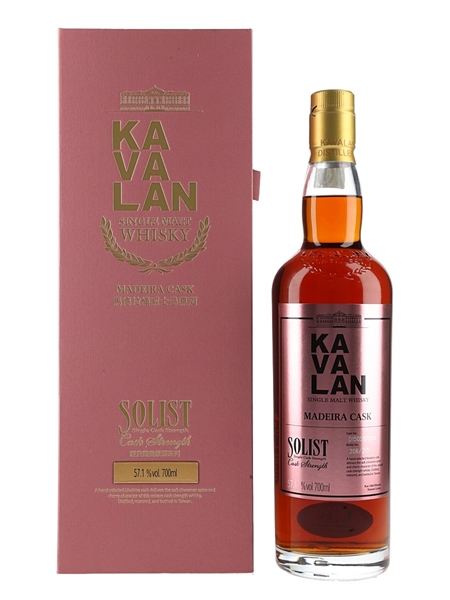 Kavalan Solist Madeira Cask Bottled 2021 70cl / 57.1%