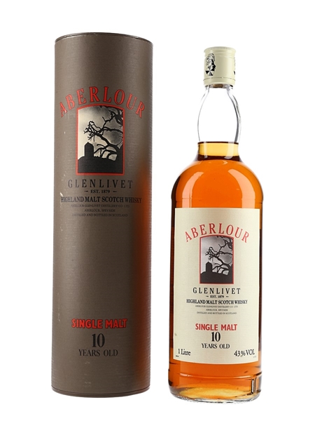 Aberlour Glenlivet 10 Year Old Bottled 1980s 100cl / 43%