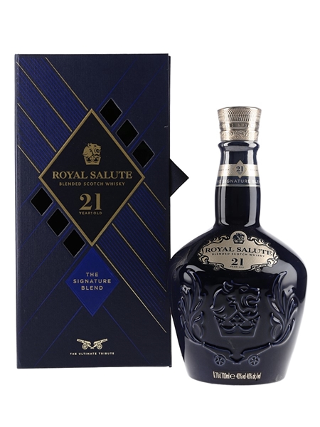 Royal Salute 21 Year Old The Signature Blend Bottled 2019 - Wade Porcelain Flagon 70cl / 40%