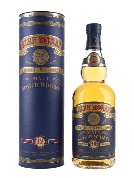 Glen Moray 12 Year Old Bottled 1990s 70cl / 40%