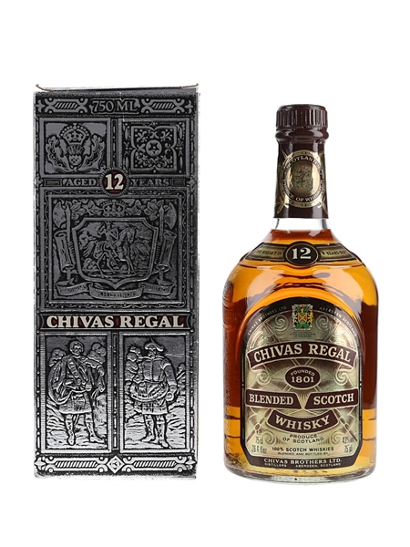 Chivas Regal 12 Year Old Bottled 1970s - 1980s 75cl / 43%