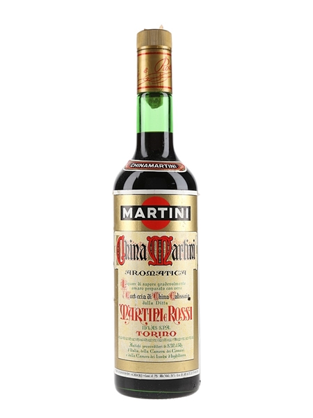 Martini Elixir Di China Bottled 1980s 75cl / 31%