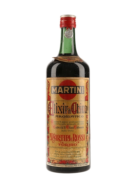 Martini Elixir Di China Bottled 1950s 100cl / 31%