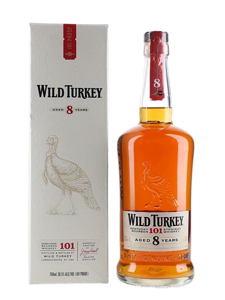 Wild Turkey 8 Year Old 101 Proof Bottled 2022 - Japanese Market 70cl / 50.5%