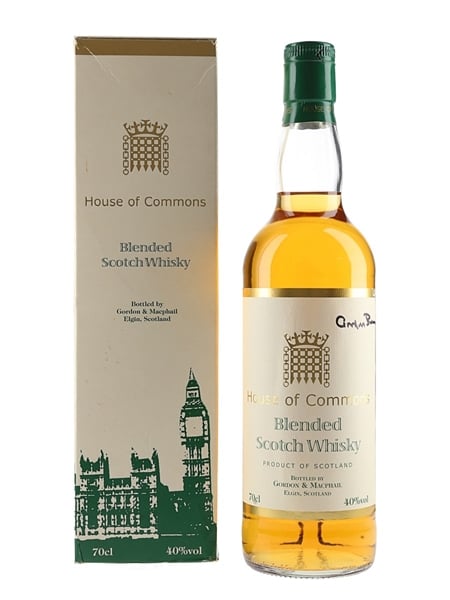 House Of Commons Bottled 2007 - Signed by Gordon Brown 70cl / 40%