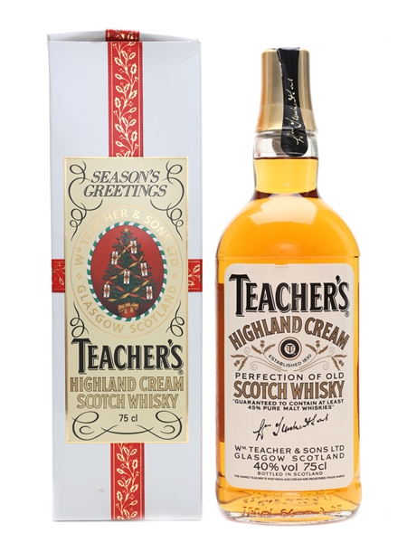 Teacher's Highland Cream Bottled 1980s 75cl / 40%