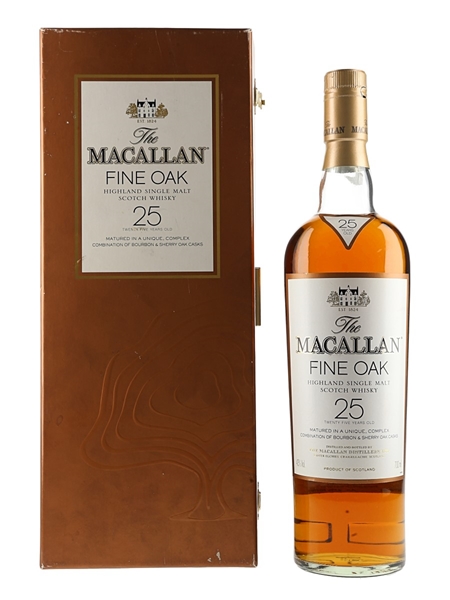 Macallan 25 Year Old Fine Oak Bottled 2000s 70cl / 43%