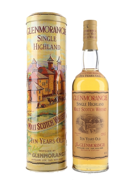 Glenmorangie 10 Year Old Bottled 1990s - 16 Men Of Tain 70cl / 40%