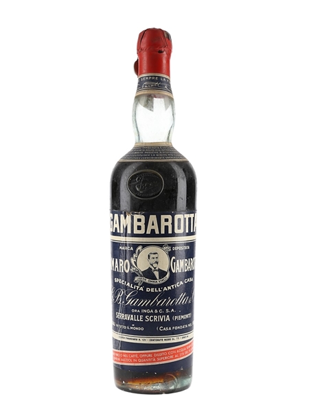 Amaro Gambarotta Bottled 1950s 75cl / 34%