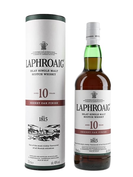 Laphroaig 10 Year Old Sherry Oak Finish  70cl / 48%