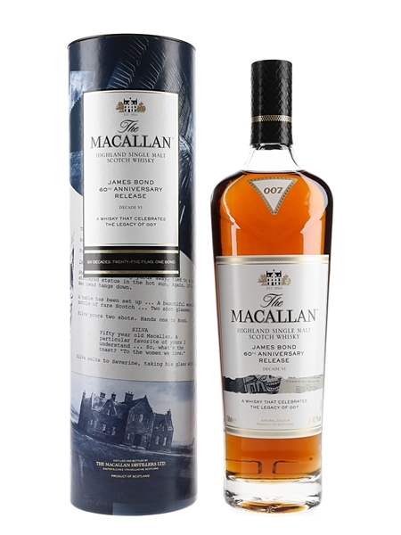 Macallan James Bond 60th Anniversary, Decade VI 70cl / 43.7%