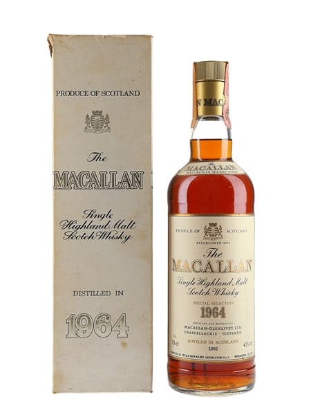 Macallan 1964 Bottled 1982 - Rinaldi 75cl / 43%