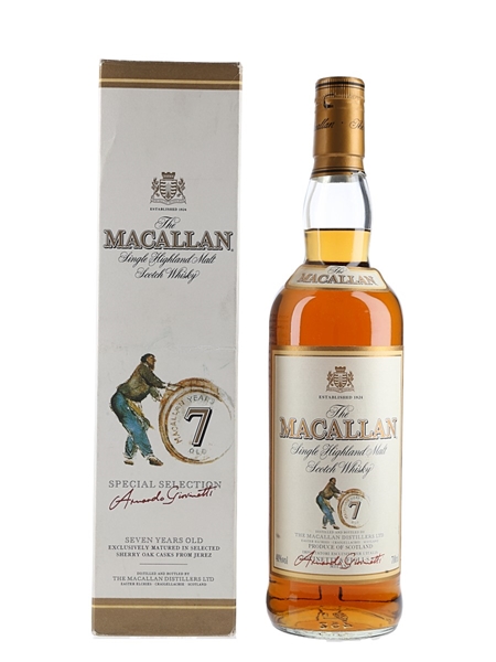 Macallan 7 Year Old Bottled 2000s - Giovinetti 70cl / 40%