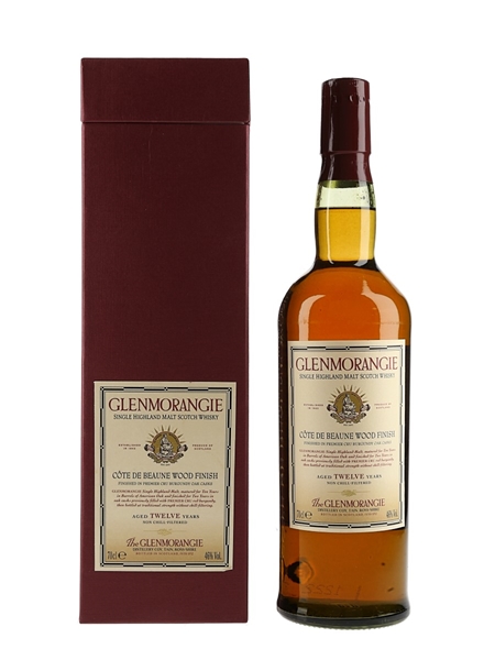 Glenmorangie 12 Year Old Cote De Beaune Wood Finish 70cl / 46%