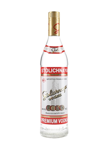 Stolichnaya Premium Vodka S.P.I Group 70cl / 40%