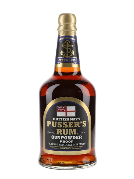 Pusser's Gunpowder Proof  70cl / 54.5%