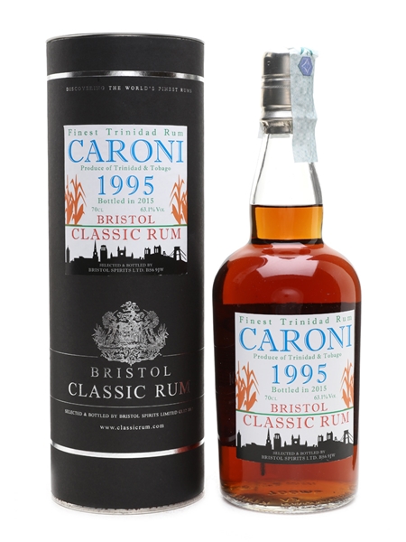 Caroni 1995 Trinidad Rum Bottled 2015 - Bristol Spirits 70cl / 63.1%