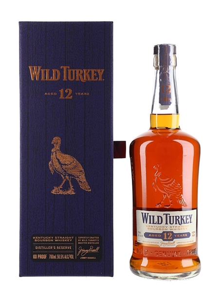 Wild Turkey 12 Year Old Distiller's Reserve Japanese Market 70cl / 50.5%