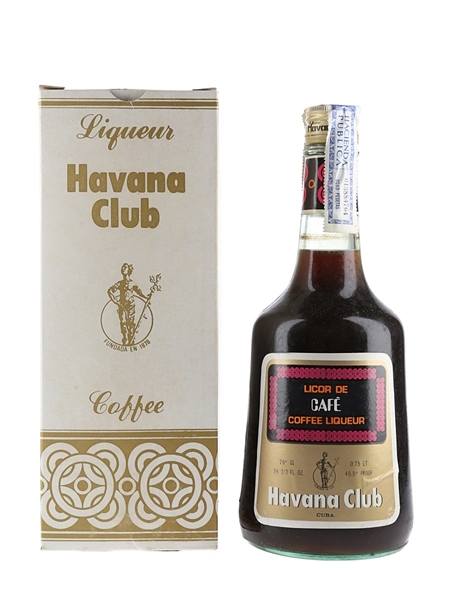 Havana Club Coffee Liqueur Bottled 1970s-1980s 75cl / 26%