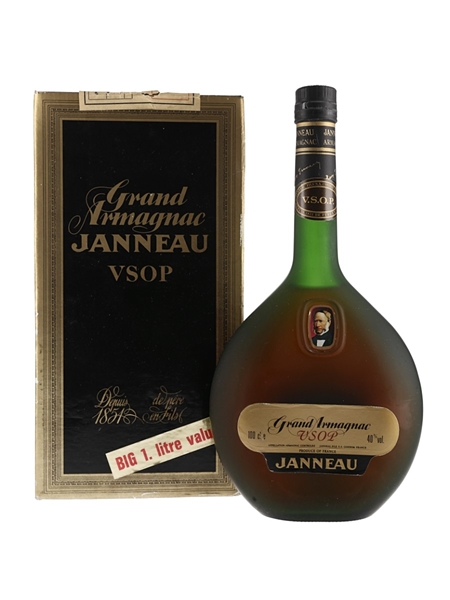 Janneau VSOP Grand Armagnac Bottled 1980s 100cl / 40%