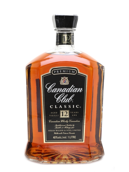 Canadian Club 12 Year Old Hiram Walker 100cl / 40%