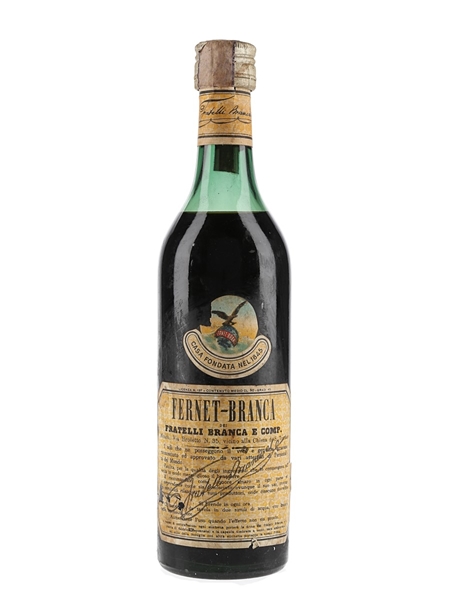 Fernet Branca Bottled 1960s-1970s 50cl / 45%