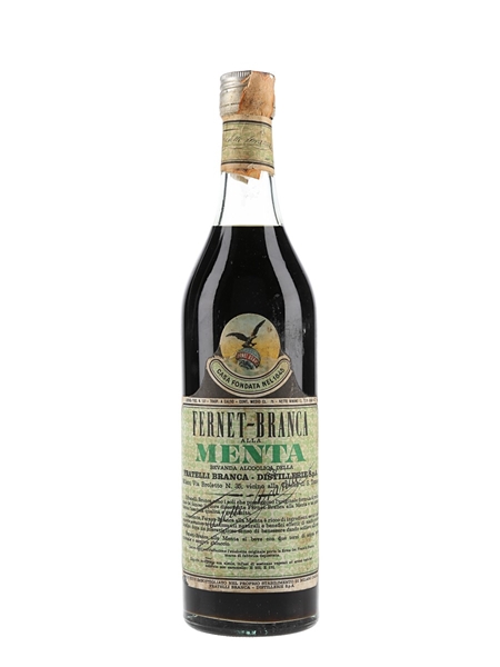 Fernet Branca Menta Bottled 1960s-1970s 75cl / 40%