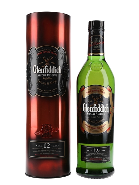 Glenfiddich 12 Year Old Special Reserve  70cl / 40%