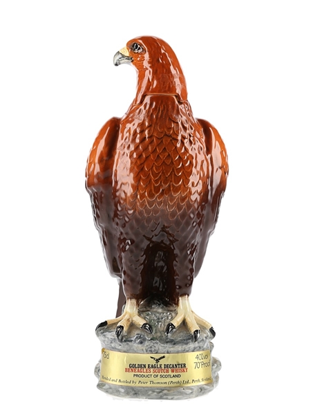 Beneagles Golden Eagle Bottled 1970s - Ceramic Decanter 75cl / 40%