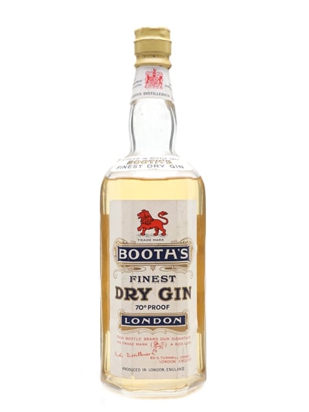 Booth's London Dry Gin Bottled 1950 75cl / 40%