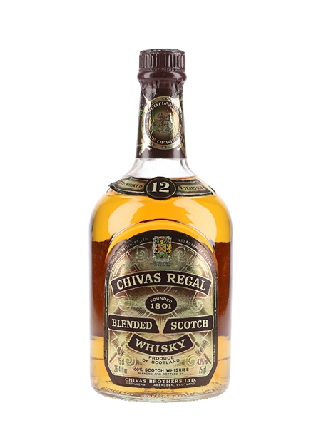 Chivas Regal 12 Year Old Bottled 1980s - Duty Free 75cl / 43%