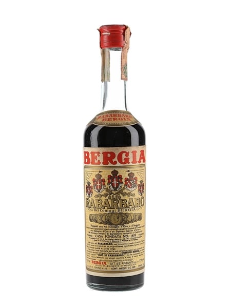 Bergia Rabarbaro Bottled 1960s 50cl / 18%