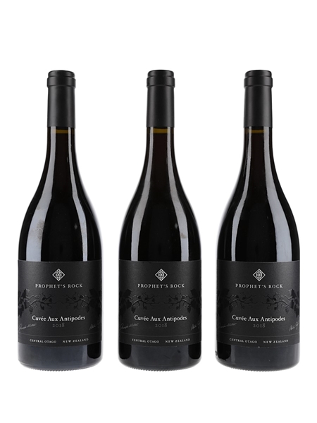 2018 Prophet's Rock Pinot Noir Cuvee Aux Antipodes 3 x 75cl / 14%