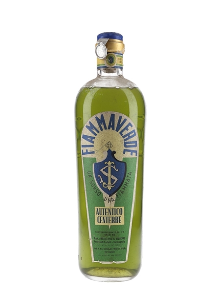 Fiammaverde Autentico Centerbe Bottled 1950s 75cl / 62%