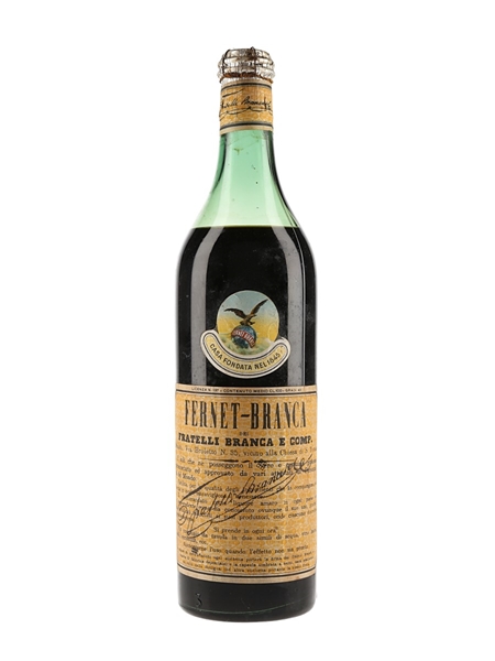 Fernet Branca Bottled 1950s 100cl / 45%