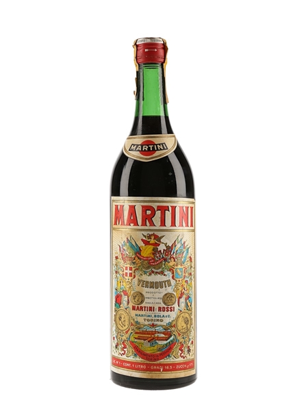 Martini Rosso Vermouth Bottled 1970s 100cl / 16.5%