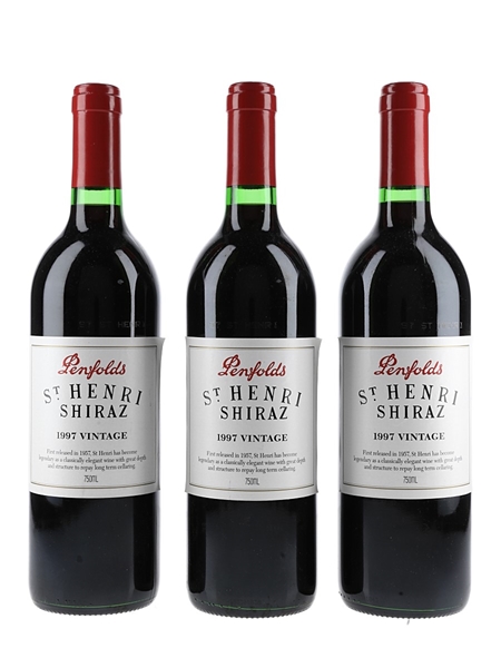 1997 Penfolds St Henri Shiraz  3 x 75cl / 14%