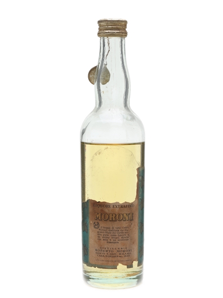 Moroni Acqua Di Tutto Cedro Liqueur Bottled 1950s 25cl / 25%