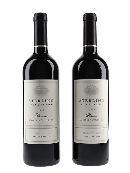 1997 Sterling Vineyards Reserve Cabernet Sauvignon Napa Valley 2 x 75cl / 14.3%