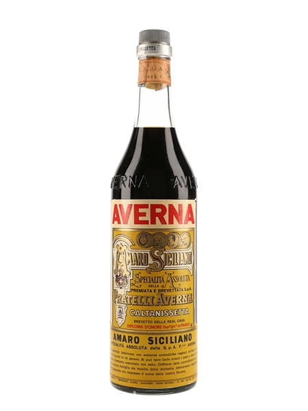 Fratelli Averna Amaro Siciliano Bottled 1980s 100cl / 34%