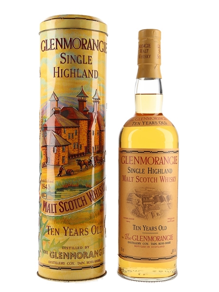 Glenmorangie 10 Year Old Bottled 1990s - 16 Men Of Tain 70cl / 40%